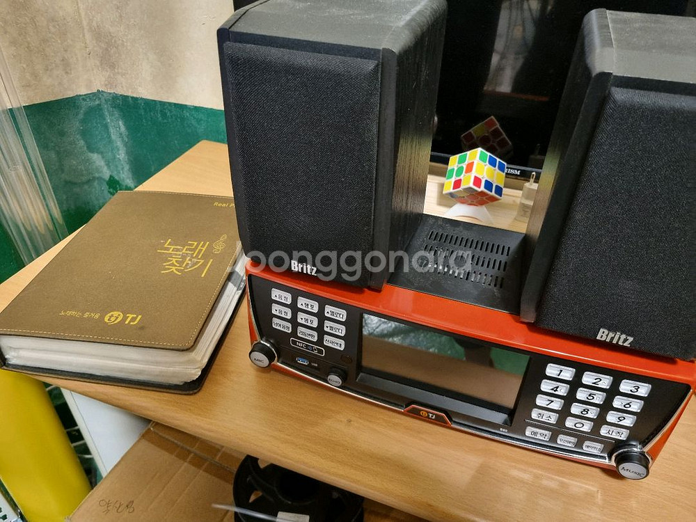 TJ 가정용 노래방 기기 B80 + Britz 스피커--0