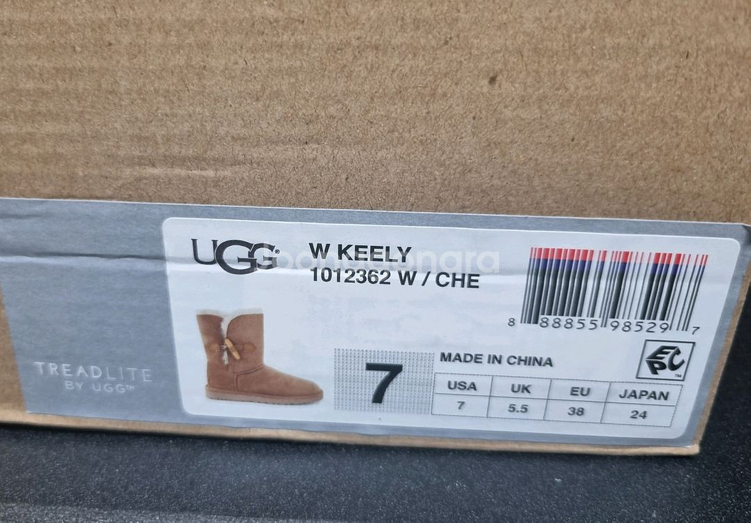 UGG 어그 KEELY US7 240사이즈--0