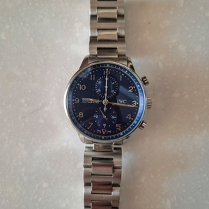 iwc 크로노그래프 (블루)