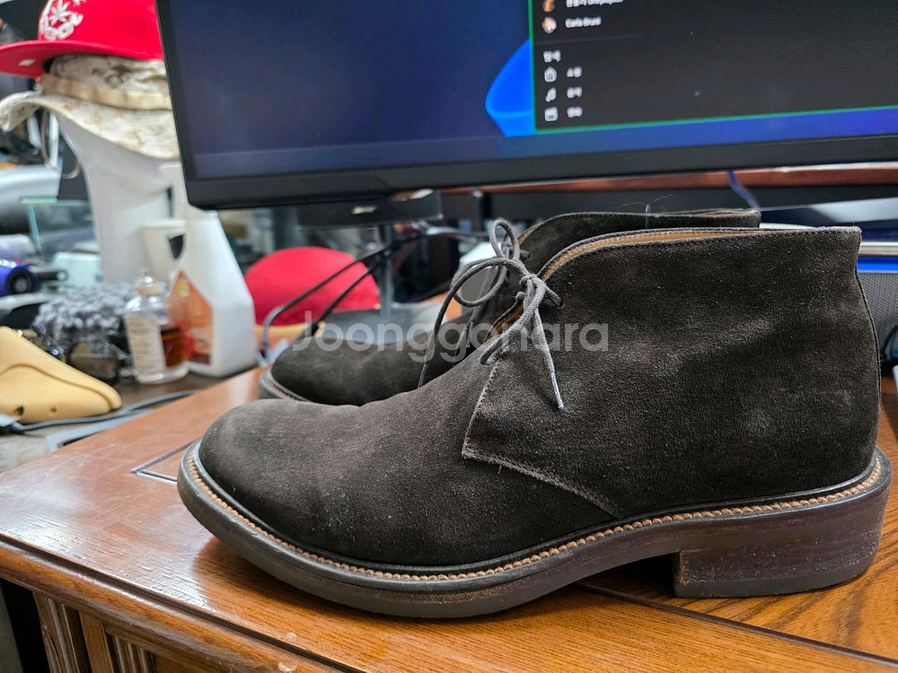 이태리 CALANI 스웨이드 처카 부츠 275~280m--2