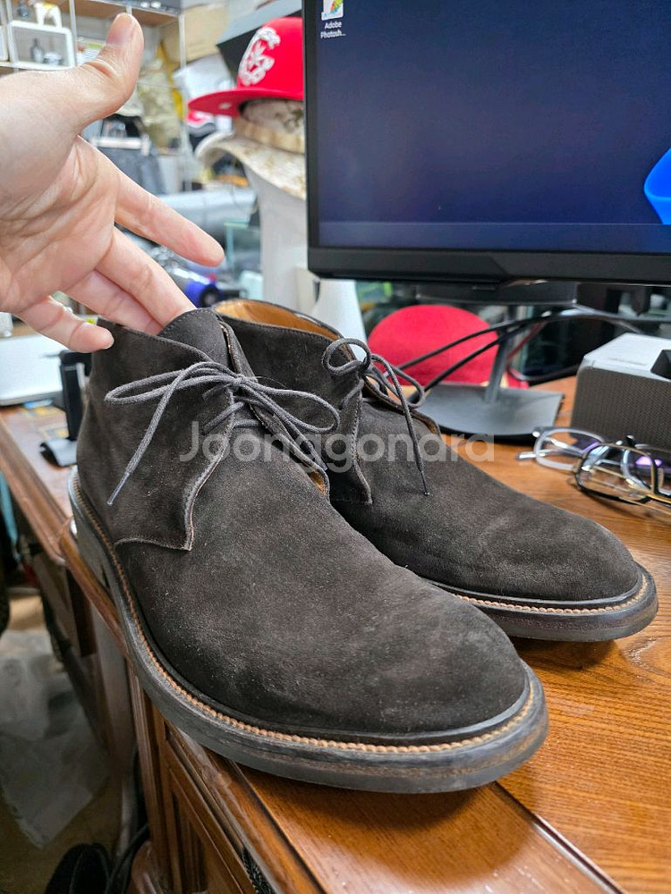 이태리 CALANI 스웨이드 처카 부츠 275~280m--1