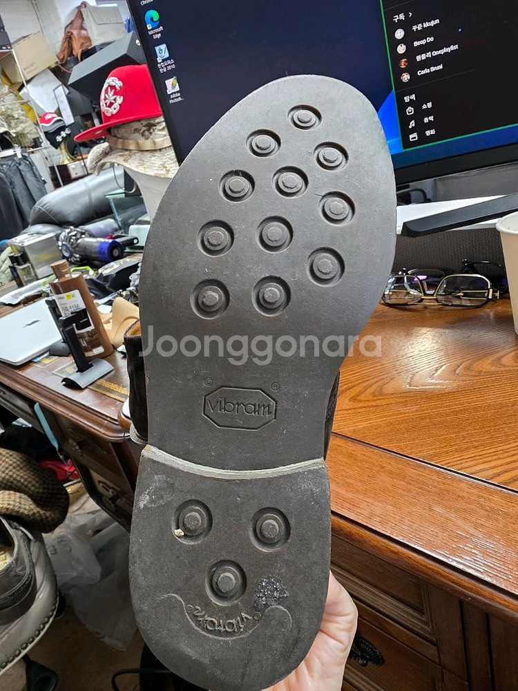 이태리 CALANI 스웨이드 처카 부츠 275~280m--4