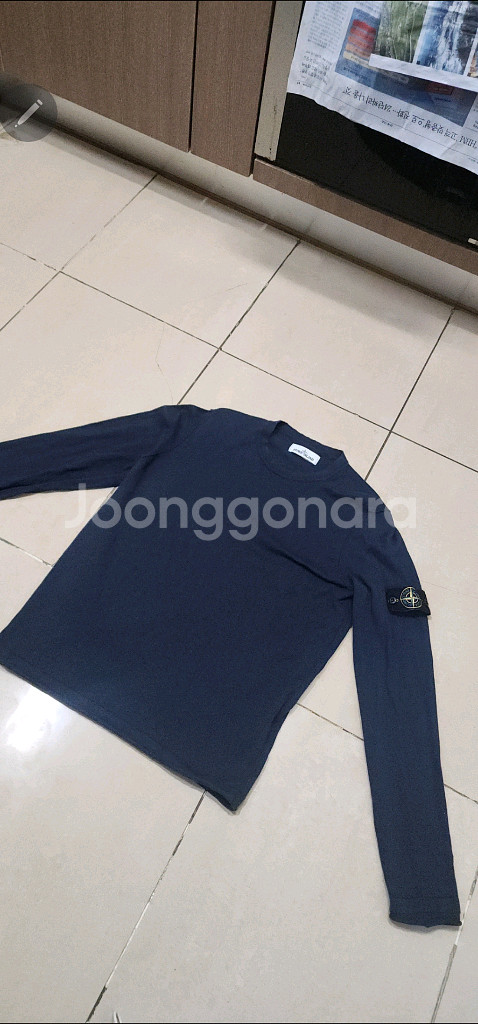 스톤아일랜드 니트 100 / 코튼 조거팬츠--0