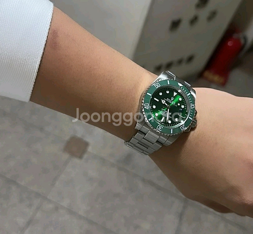 롤렉스 서브마리너 헐크 시계 팝니다--0