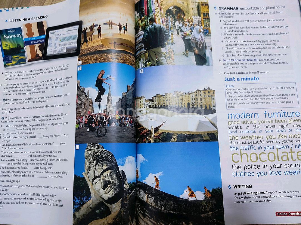 영어교재 American English File 4,--1