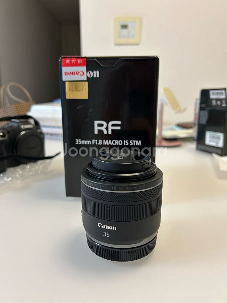 캐논 RF35mm F1.8 MACRO IS STM 렌즈 팝니다.--0