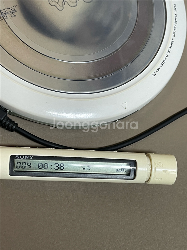 소니 cdp 워크맨 cd플레이어 D-EJ855 정상작동--4
