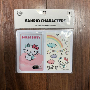 산리오 캐릭터즈 헬로키티 투명 구름 티머니