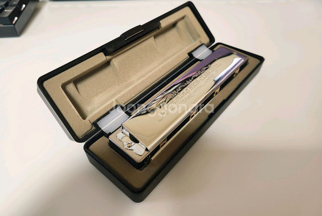 새제품 스즈키 하모니카 허밍 하이클래스 SU-21W--3