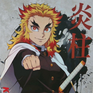 귀멸의칼날 콜렉팅카드 - 주 프로필 (렌고쿠)