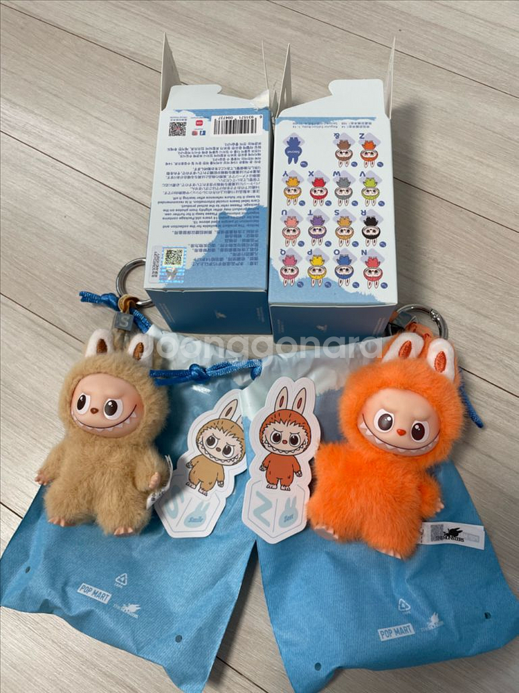 (2개가격) 팝마트 라부부 핀포러브 미니 S,Z--0