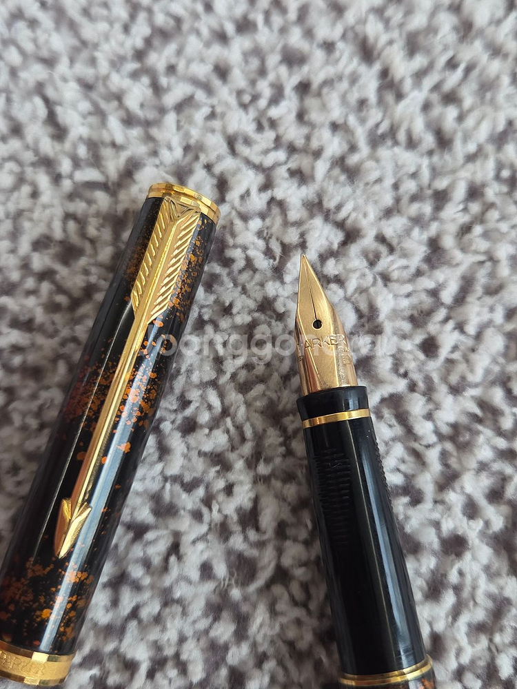 파카 75 프리미어 차이니즈 라카 F 만년필--4