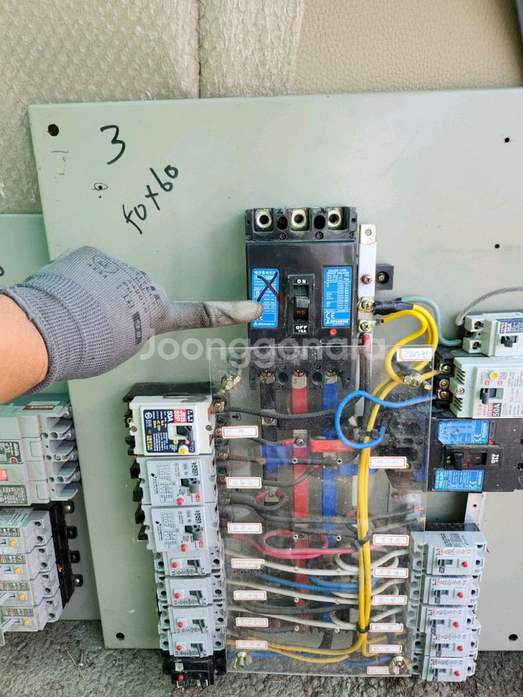 전기 분전함 배전함 배전판 세트 3상 4선식 경기광주--4