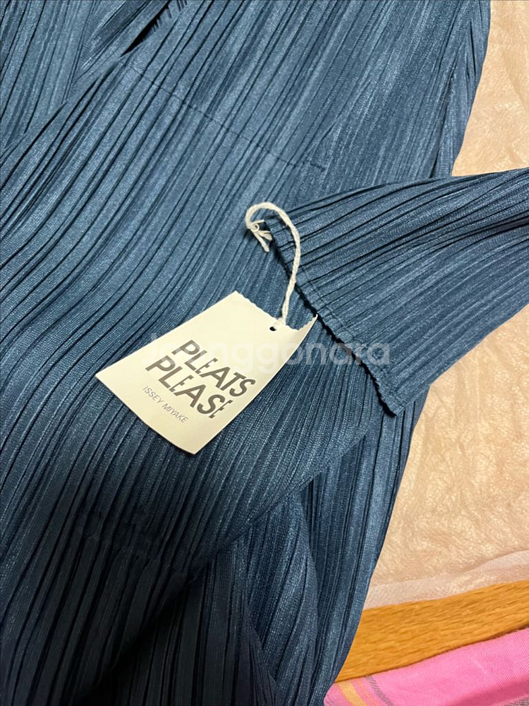 플리츠플리즈 8월 멜로우 가디건 네이비--4