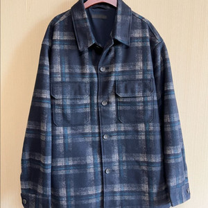 유니클로 셔츠자켓 체크셔츠