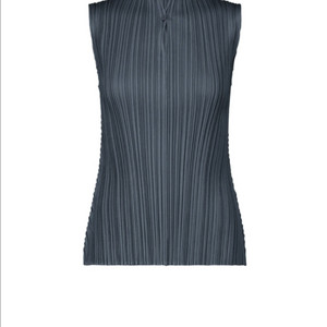 플리츠플리즈 8월 멜로우 탑 네이비