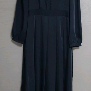 허리끈롱원피스(가걱다운)