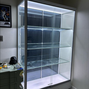 홍제쇼케이스 벽면진열장 1950*1200 피규어 진열장