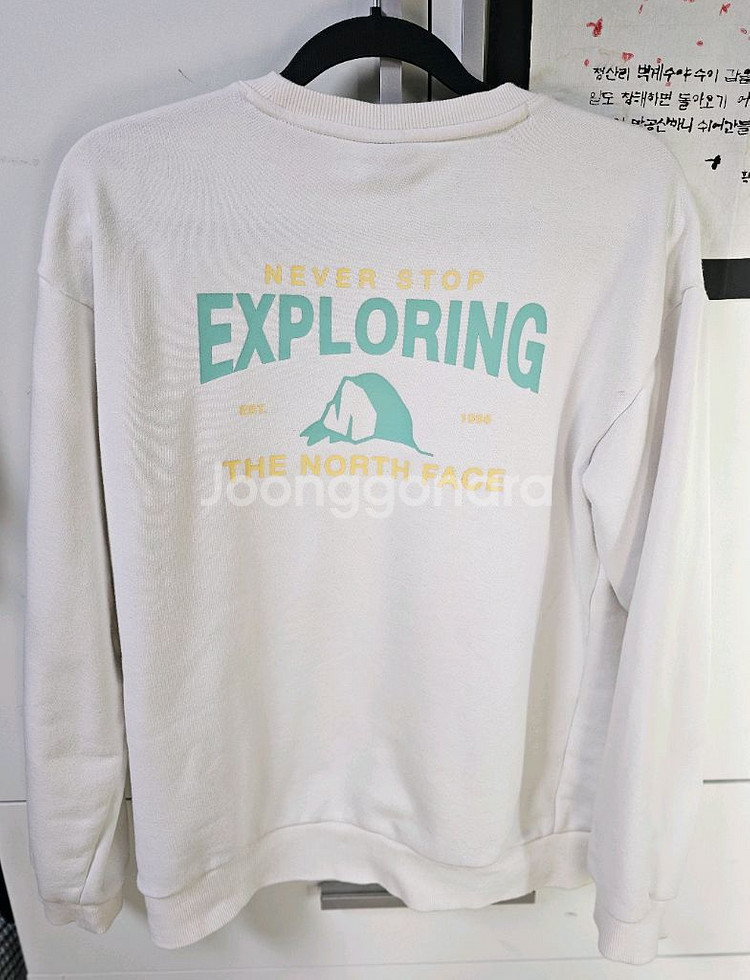 노스페이스키즈 160 맨투맨티--1