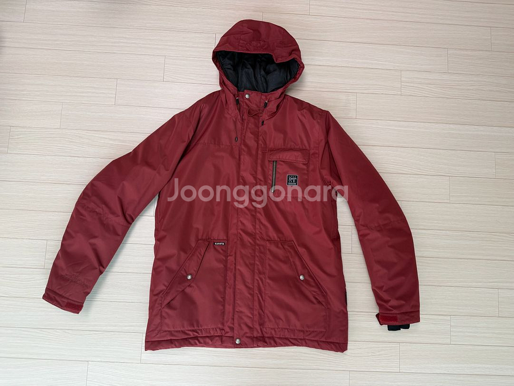 카레타 남성 보드복 패딩 자켓 XL size--0