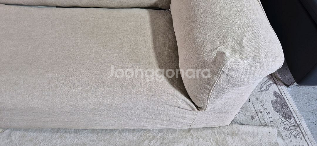 쎄덱 리넨4인 내장제 구스 소파쇼파(커버세탁완료)--8