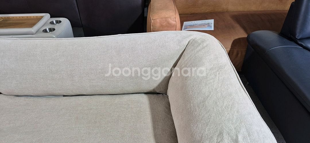 쎄덱 리넨4인 내장제 구스 소파쇼파(커버세탁완료)--9