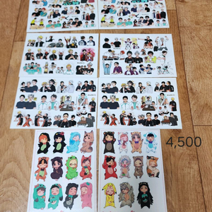 하이큐 비공굿 스티커 엽서 판매