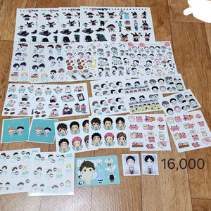 하이큐 비공굿 스티커 엽서