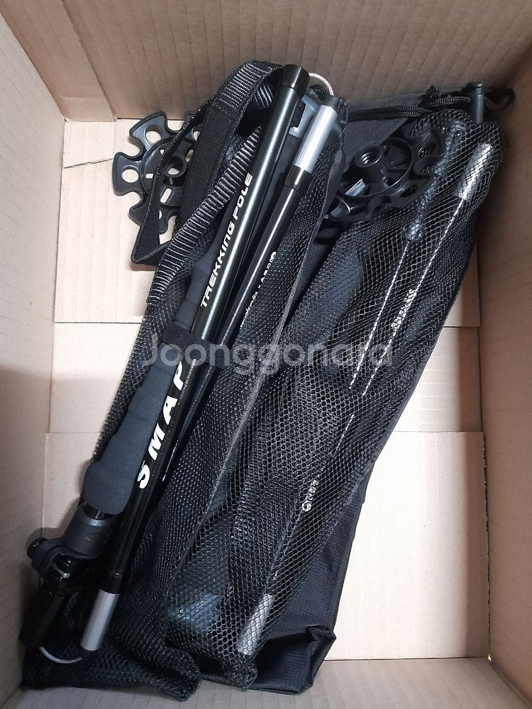 SMAP 등산용 접이식 5단 등산스틱 노르딕워킹--2