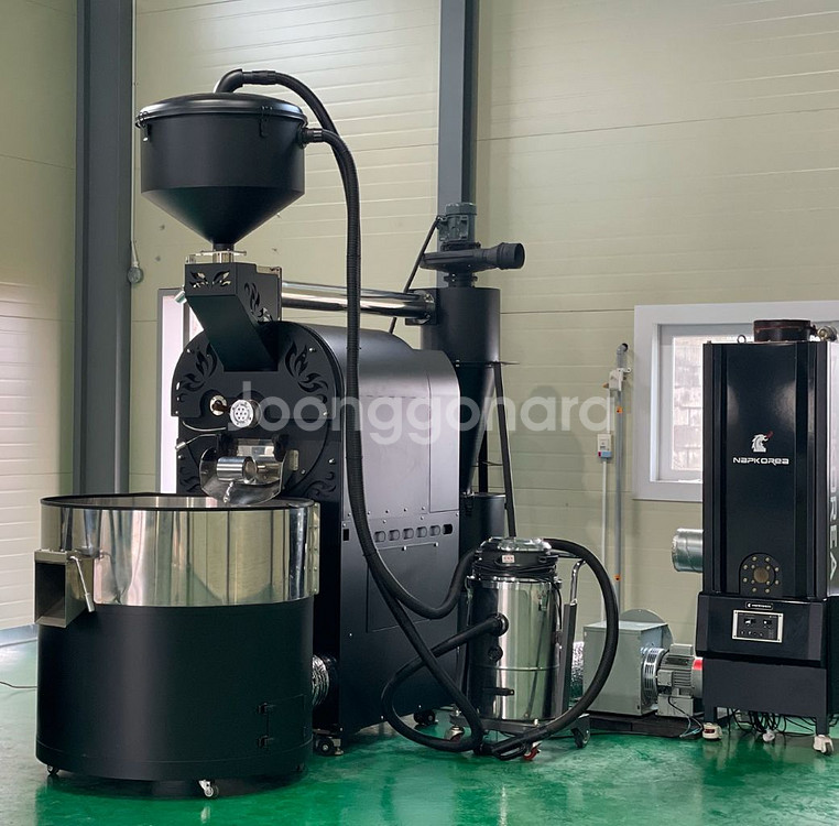 [급매]리빌트 30kg커피밥 로스터기 & NBP 제연기--1