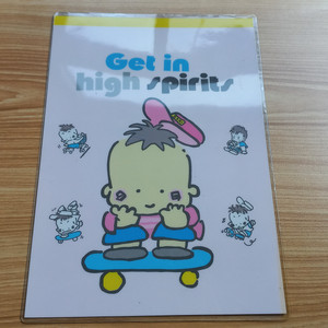 고전문구 영아트 책받침 빈티지 그림 추억 레트