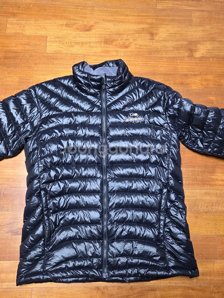 아이더 구스다운 경량 패딩 블랙 105--3