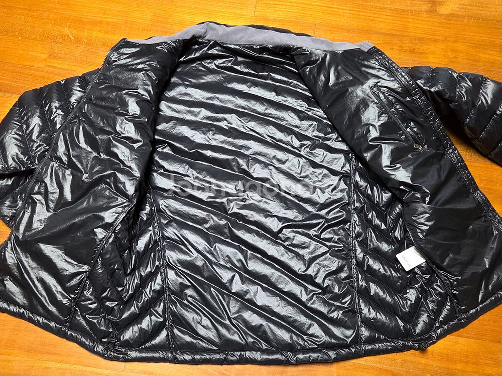 아이더 구스다운 경량 패딩 블랙 105--6