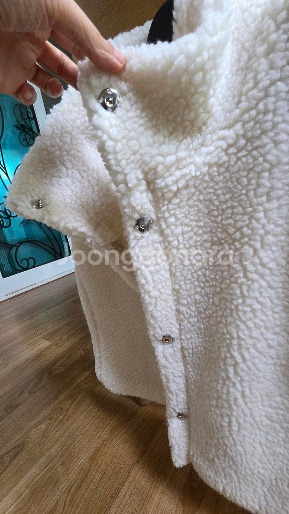 뽀글이 양털 하이넥 조끼베스트--8