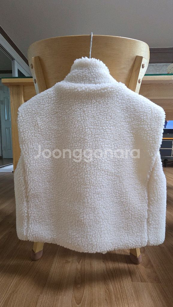 뽀글이 양털 하이넥 조끼베스트--9