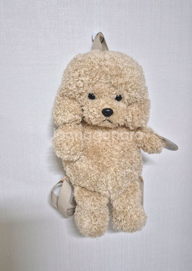 새제품 푸들인형 백팩 강아지인형 퍼피--0