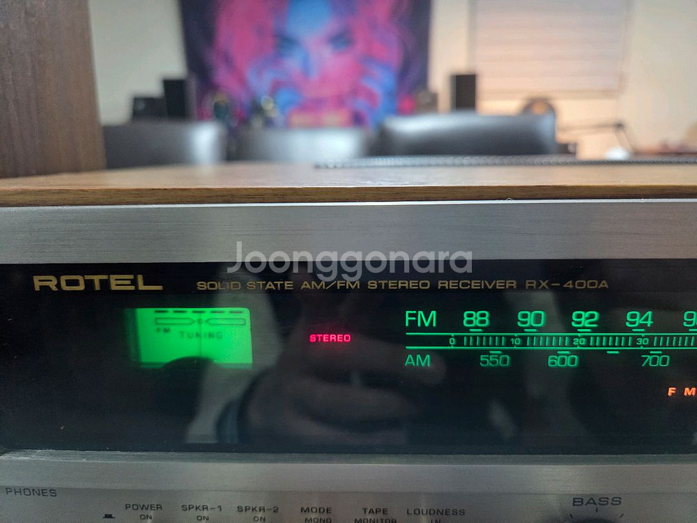 로텔 rx-400a 리시버 + 필립스 스피커 세트--7