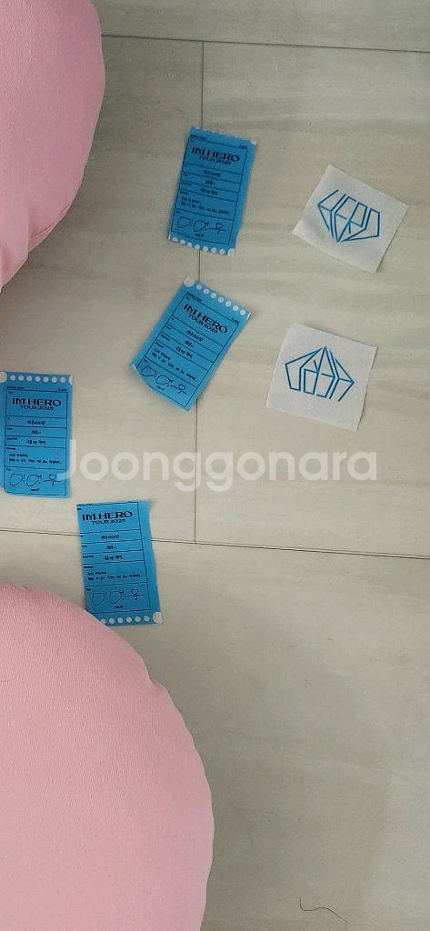 임영웅 인천 핑크 방석 2025--1