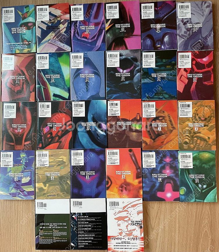 [무료배송] 기동전사 건담 시리즈 만화 총30권 팜--7