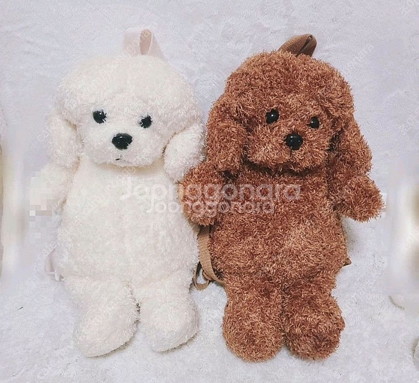 새제품 푸들인형 백팩 강아지인형 퍼피--3