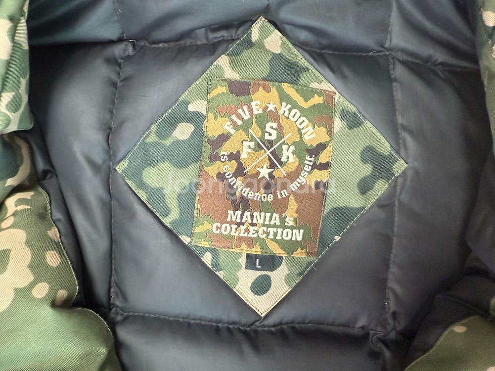 파이브스타쿤 남성 보드 패딩 자켓 L size--2