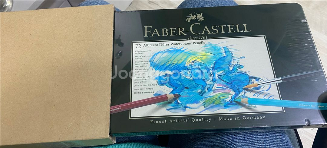 파버카스텔 수채색연필 72색(미개봉)--0