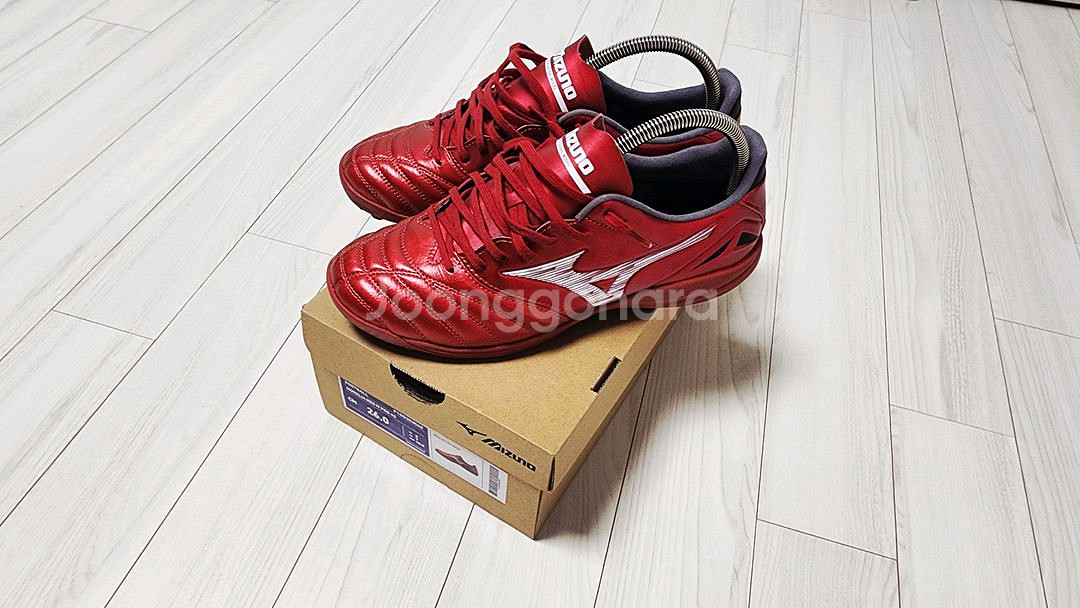 미즈노 풋살화 모렐리아 네오4 프로 AS 260mm--0