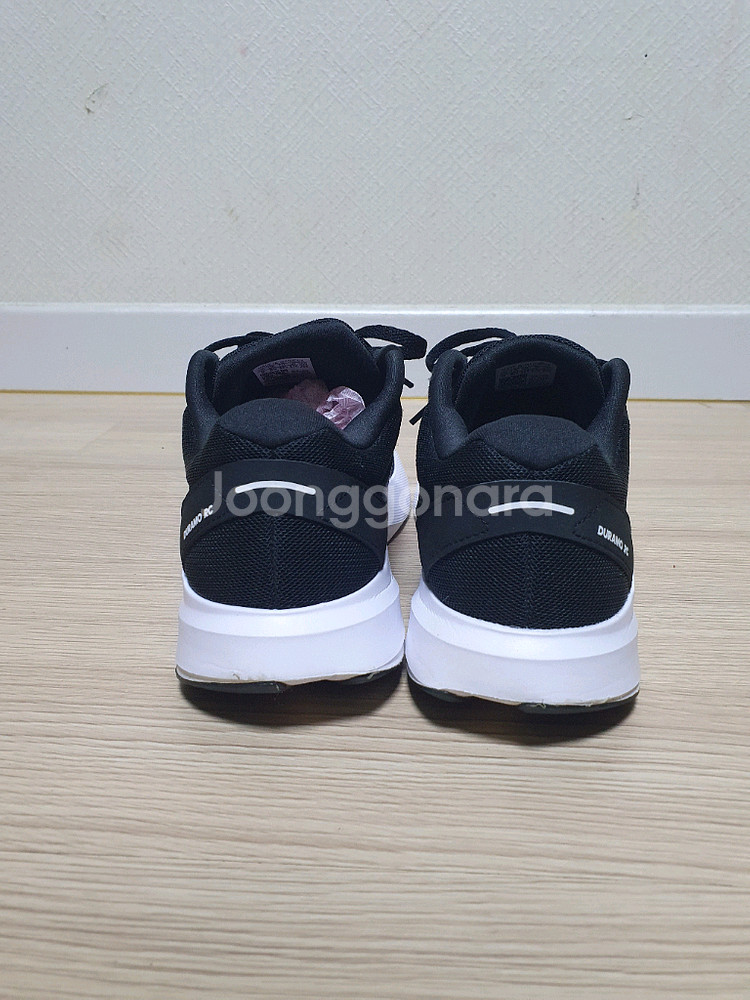 아디다스 듀라모 RC 블랙 운동화 270--4