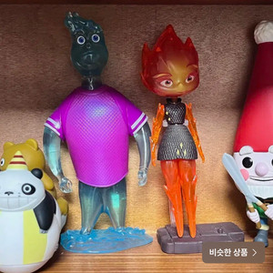 디즈니 엘리멘탈 피규어 웨이드 엠버 일괄