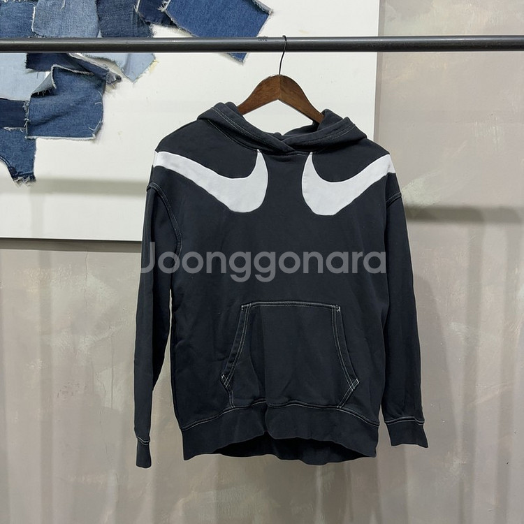 (90) 나이키 캐주얼 더블스우시 기모 후드티--0