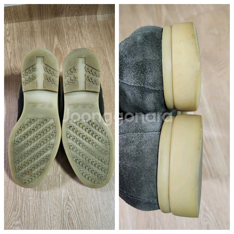 (43/275)로로피아나 첼시워크 스웨이드 로퍼--5