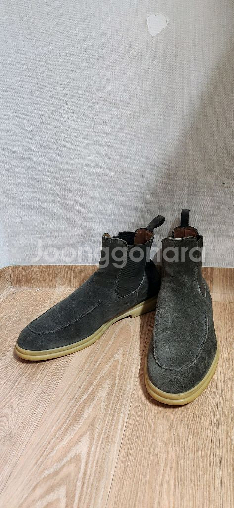 (43/275)로로피아나 첼시워크 스웨이드 로퍼--4