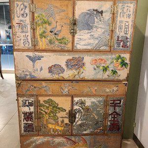 2단 전통 자수농