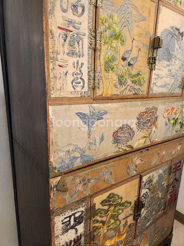 2단 전통 자수농--7